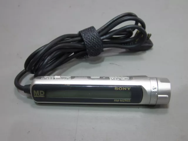 Sony MZ R55 Minidisc MD Display Remote  (16)   3,5 mm Klinke . Fernbedienung