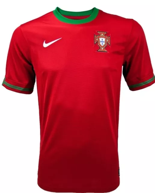10133 Nike Portogallo Maglia Maglietta Home Shirt Jersey Official Europei 2012