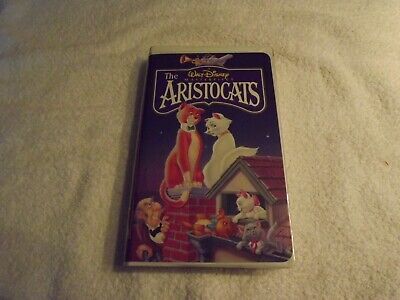 The Aristocats (VHS, 1996) Walt Disney Masterpiece Collection Clamshell