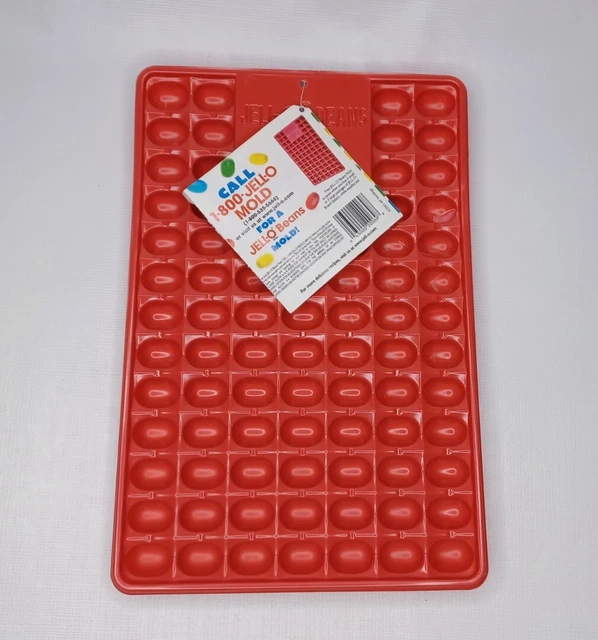 Bandeja de tiro de gelatina roja hace 82 granos