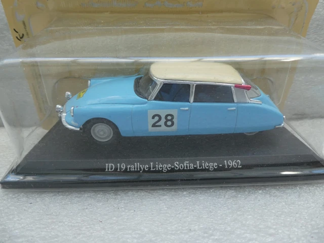 Ixo ? Pour Presse Citroen Id 19 Rallye Liege Sofia 1962 Neuf En Blister Ouvert
