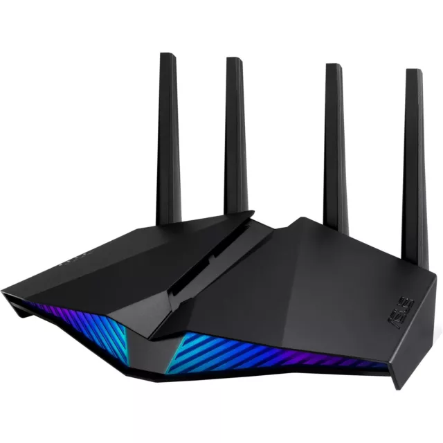 ASUS RT-AX82U AX5400 Wireless Dual Band RGB Router with Mobile Game Mode AiMesh