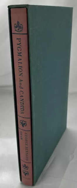 Pygmalion & Candida George Bernard Shaw 1974 Heritage - Hardcover w/ SlipCase