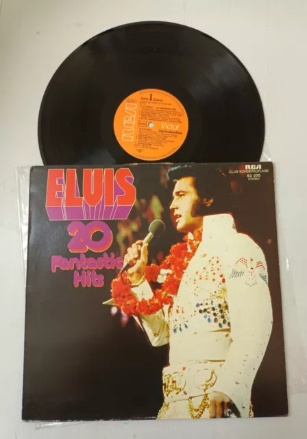 Elvis 20 Fantastic Hits (Club Edition) (1975) Vinyl Album (German Pressing)