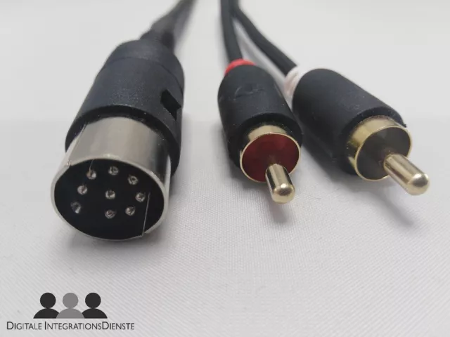 5m Kabel Powerlink - 2x Cinch für Bang Olufsen an Nicht- Beo- Fremdverstärker