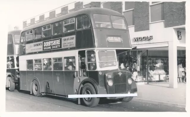 015 Bus Photo -  Burton on Trent Corporation.  Fleet no. 73,  reg. no. HFA573.