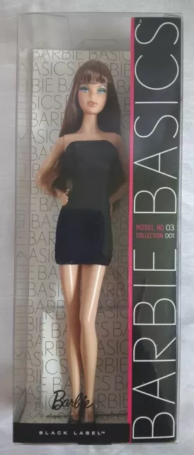 BARBIE BASICS Model 03 Collection 001 Doll Mattel New For The Adult Collector