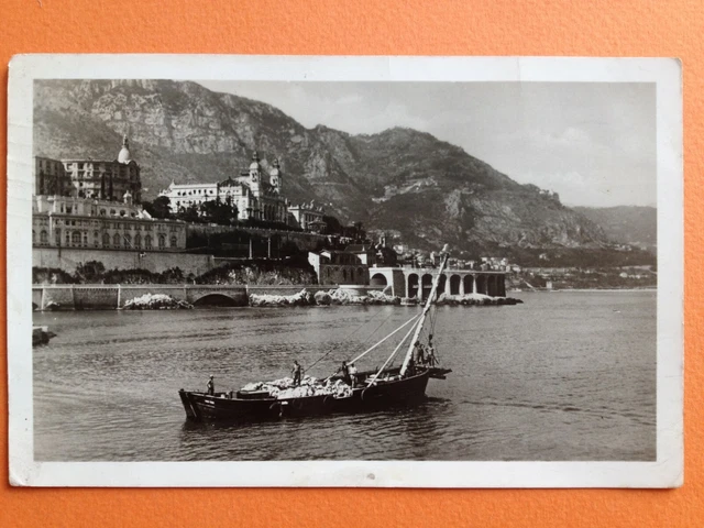cpa MONACO MONTE CARLO Le CASINO et Le SHOT aux PIGEONS trawler stones seal