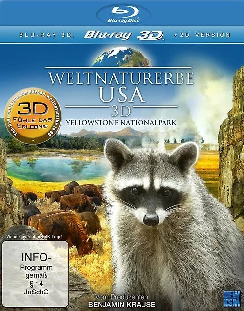 Weltnaturerbe USA - Yellowstone Nationalpark 3D