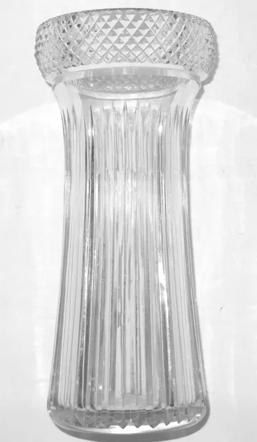 Antique Libbey Cut Glass Hyacinth Bulb Vase