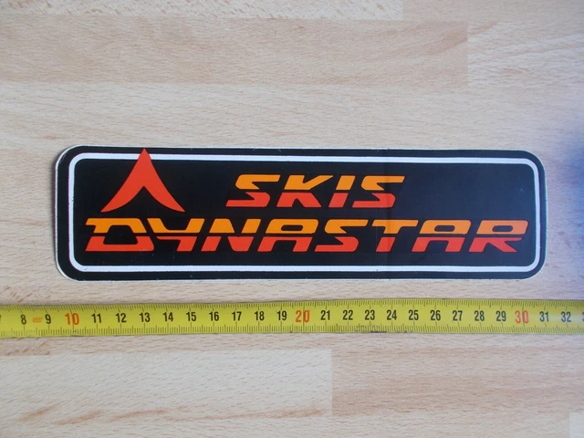 Sticker Vintage Original Dynastar – Autocollant Ski Des Années 80, Fabriqué En Italie, Très Bon état