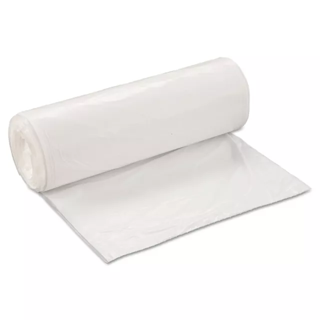 Inteplast Group Low-Density Can Liner 38 x 58 60gal .7mil White 25/Roll 4