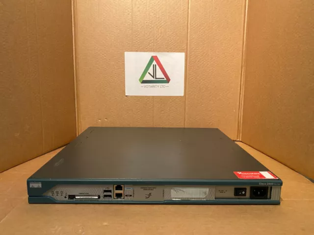 Cisco 2811 with VIC2-4FXO & VIC2-2FXS 512MB/128MB D/F IOS 15.1 CME 8.6 (Inc VAT)