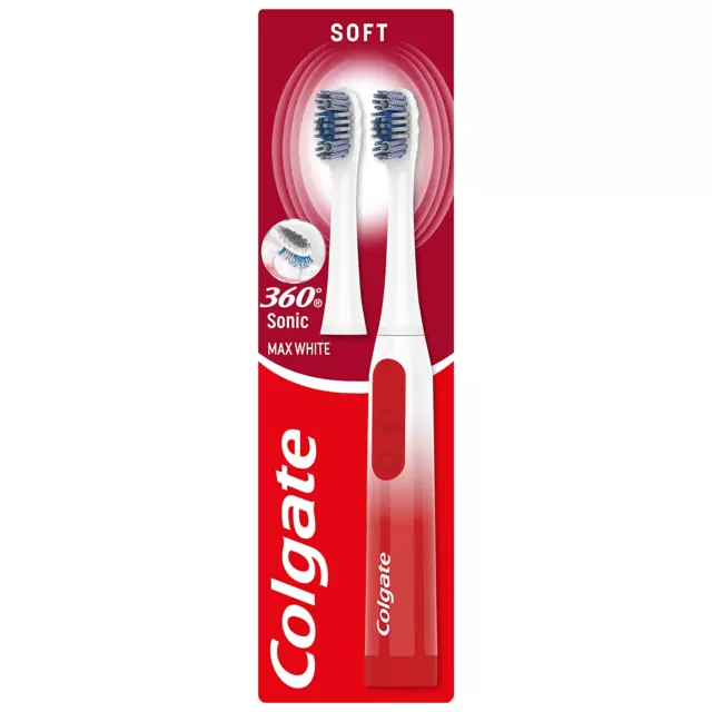 Colgate 360 Sonic Max White Batteriebetriebene Zahnbürste