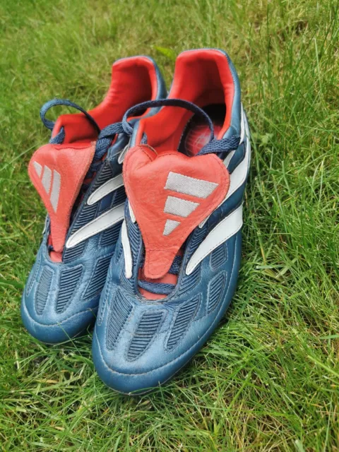 Adidas Predator Precision Blue Fussballschuhe  Gr. 42- UK 8 Football Boots
