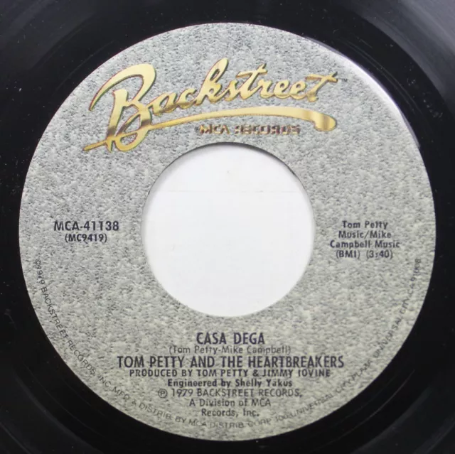 Rock 45 Tom Petty And The Heartbreakers - Casa Dega / Don'T Do Me Like That On B