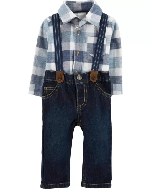 Carter's Baby Boy's 3 Piece Dress Me Up Set Original $46.00 12 Months