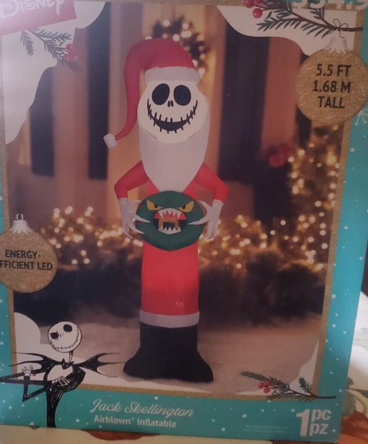 JACK SKELLINGTON INFLATABLE Disney 5.5ft Nightmare Before Christmas