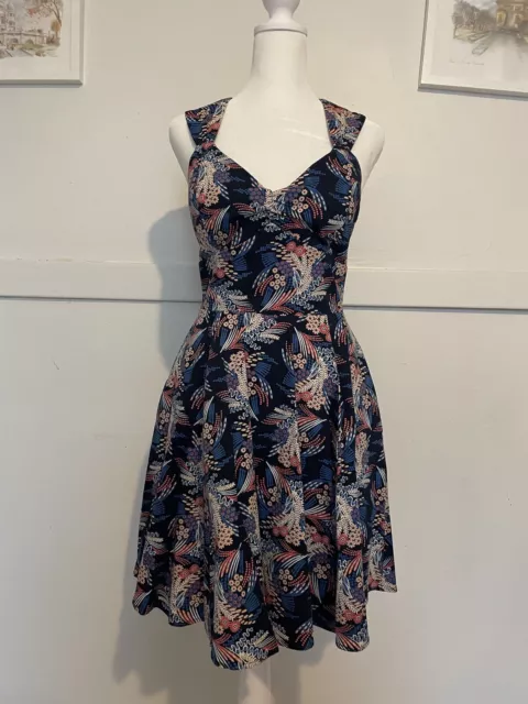 ModCloth Ixia Flare Maiden Floral Dress