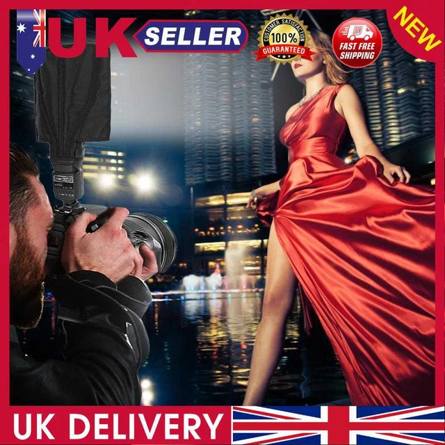 Foldable Flash Reflector Softbox Diffuser Speedlite Photography Reflectors UK