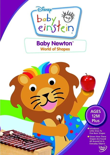 WALT DISNEY BABY EINSTEIN BABY NEWTON World Of Shapes DVD Video Brand walt-disney-baby-einstein-baby-newton-world-of-shapes-dvd-video-brand