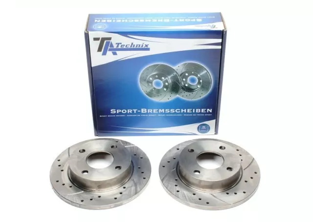 Coppia Dischi Sportivi Anteriori TA TECHNIX EVOBS1217P Ford / Mazda Fiesta III+I