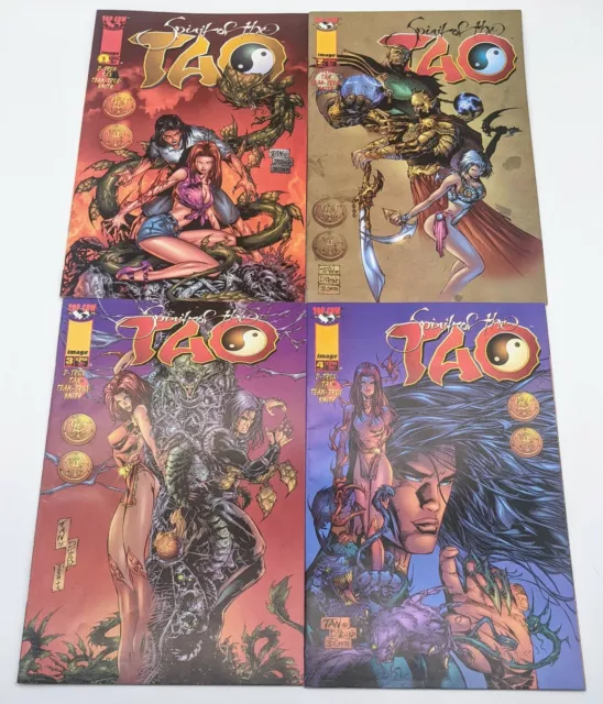 Spirit of the Tao #1 #2 #3 #4 VF/NM D-Tron Top Cow Image Comics 1998