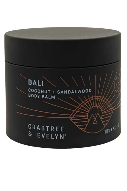 Crabtree Evelyn Bali & Baume Corps 100ml Noix de Coco Et Sandlawood