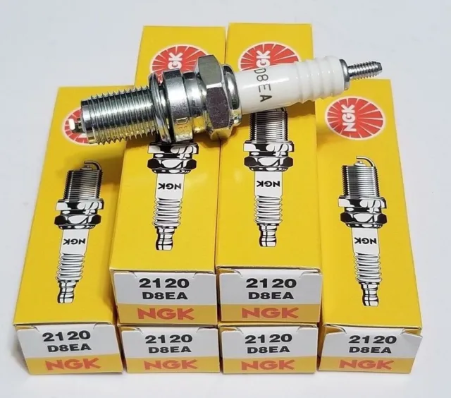 6 Plugs of NGK Standard Series Spark Plugs D8EA/2120