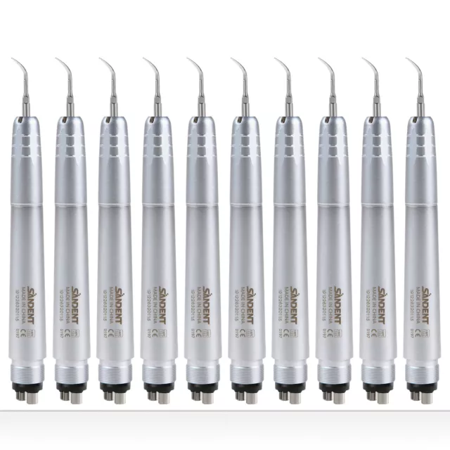 1-10 x Dental Ultrasonic Air Perio Scaler Handpiece Hygienist 4-Hole Scaler Tips