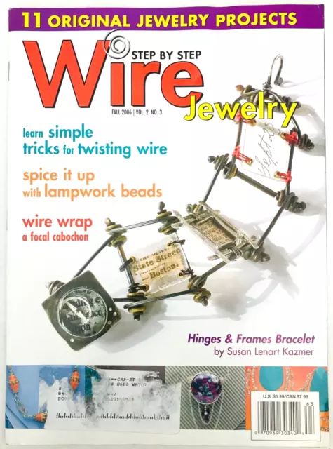 Revista de Joyería Paso a Paso Alambre Inspiración Ideas Proyectos Diseño Otoño 2006