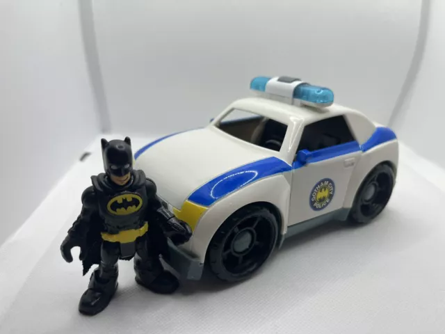 Imaginext DC Super Friends Gotham Police Commissioner Gordon Car & Batman Figure