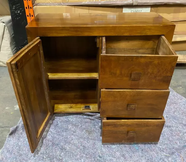 Solid Mango Wood Dakota Sideboard (E377)