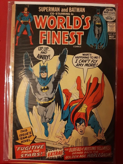 World's Finest 211 DC 52-page Superman Batman Golden Age Green Lantern/Harlequin