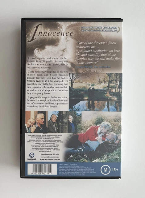INNOCENCE [VHS] MADMAN Big Box Ex-Rental Video Tape Paul Cox Australian ...