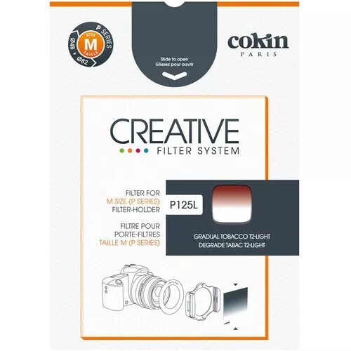 Filtro de lente Cokin serie P P125L tabaco gradual luz T2 0,6 (2 paradas) 2