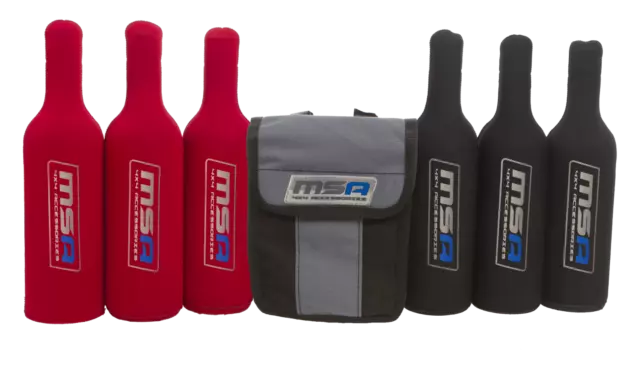 MSA 4X4 Wine Bottle Tubes with Canvas Bag WTS