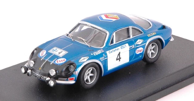 Trofeu RRuk81 Alpine Renault A110 – RAC Rally 1971 N°36 – Échelle 1/43 – Modèle Spark