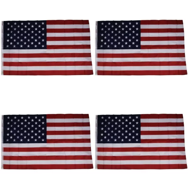 4X Befoerderung Amerikanische Flagge USA - 150X90cm (100% Bildkonform) W7P88651