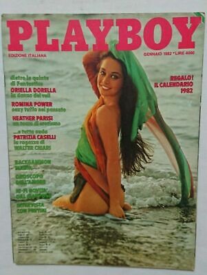 Playboy Italia 1 Gennaio 1982 Oriella Dorella Romina Power Heather Parisi