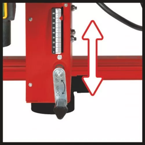 EINHELL TE-TS 315 U Table de Sciage avec Extension Rabattable et Moteur Puissant 2