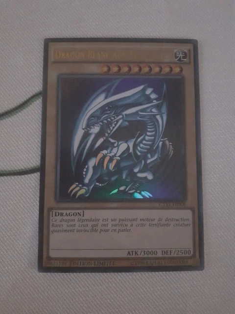 YUGIOH DRAGON Blanc aux Yeux Bleus CT13-FR008 EUR 30,90 - PicClick FR