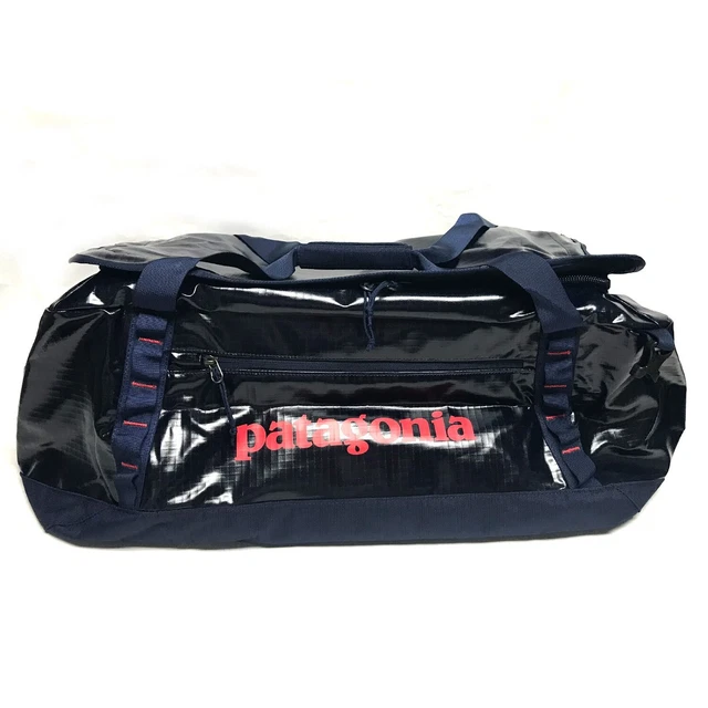 PATAGONIA BLACK Hole Duffel Bag 55L Backpack Travel Classic Navy £