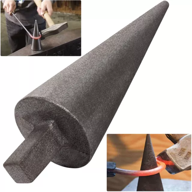 Blacksmith Anvil Mandrel Metal Forming Cone 1" Hardy Tool