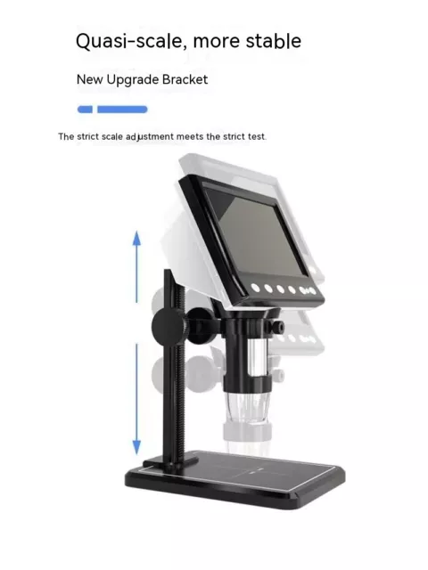 4.3-Inch Screen Electronic Industrial Microscope Digital Magnifying Glass