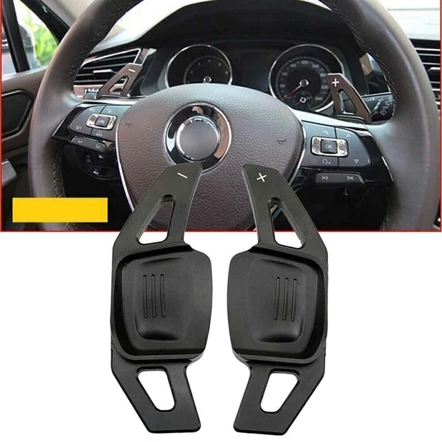 Estensione volante paddle shifter per VW Tiguan Golf 7 MK7 Passat B8 nero