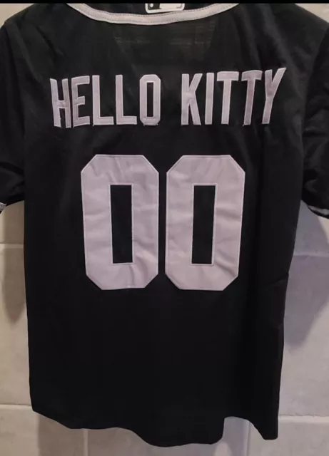 Hello Kitty womens baseball Raiders jersey