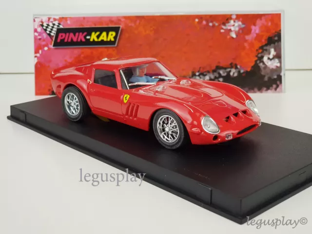 Slot car Scalextric PINK-KAR CV 037 Ferrari 250 GTO Street (Rojo)