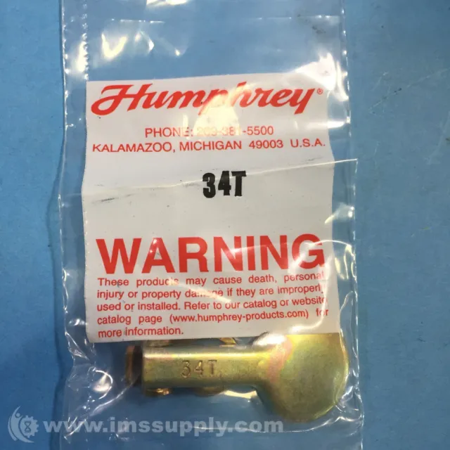 Humphrey 34T Tac Valve Actuator FNFP