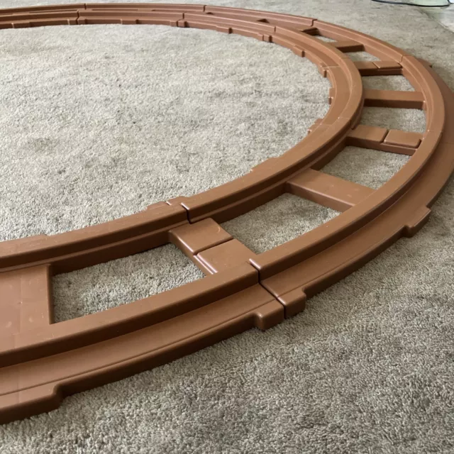 Peg Perego Replacement Train Track Santa Fe Ride-On, FULL 12-PIECE CIRCLE SET